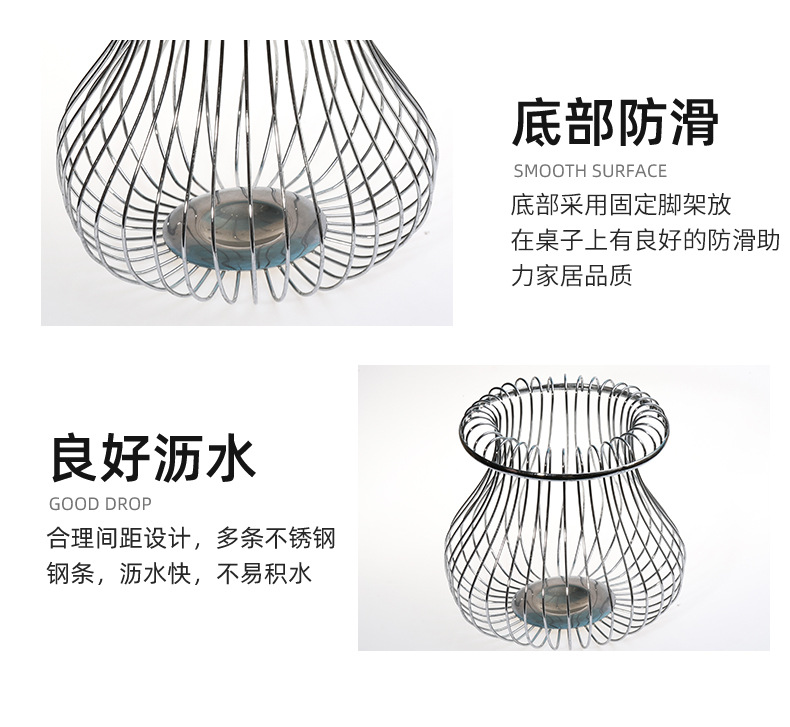 不锈钢艺术果篮厂家 不锈钢艺术果篮厂家
